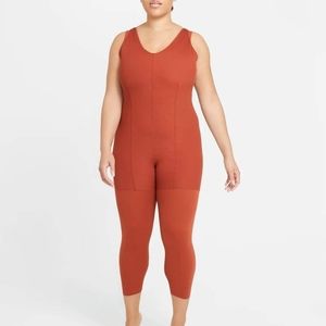 Nike Yoga Luxe Women's 7/8 Layered Jumpsuit (Plus Size)